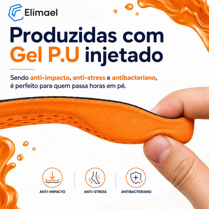 Kit 2 Palmilhas de Gel Ortopédica