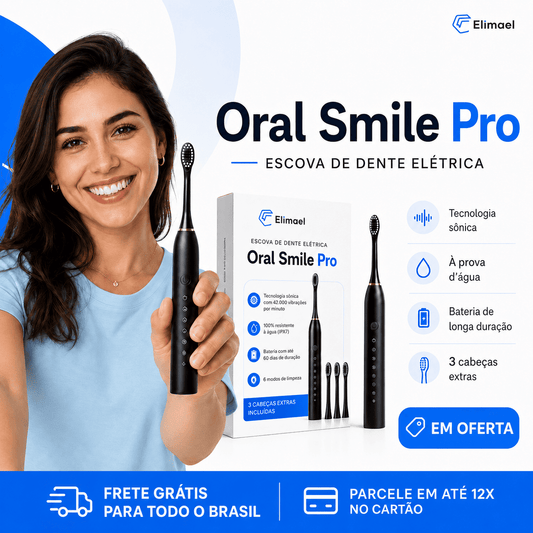Escova de Dente Elétrica - OralSmile Pro®