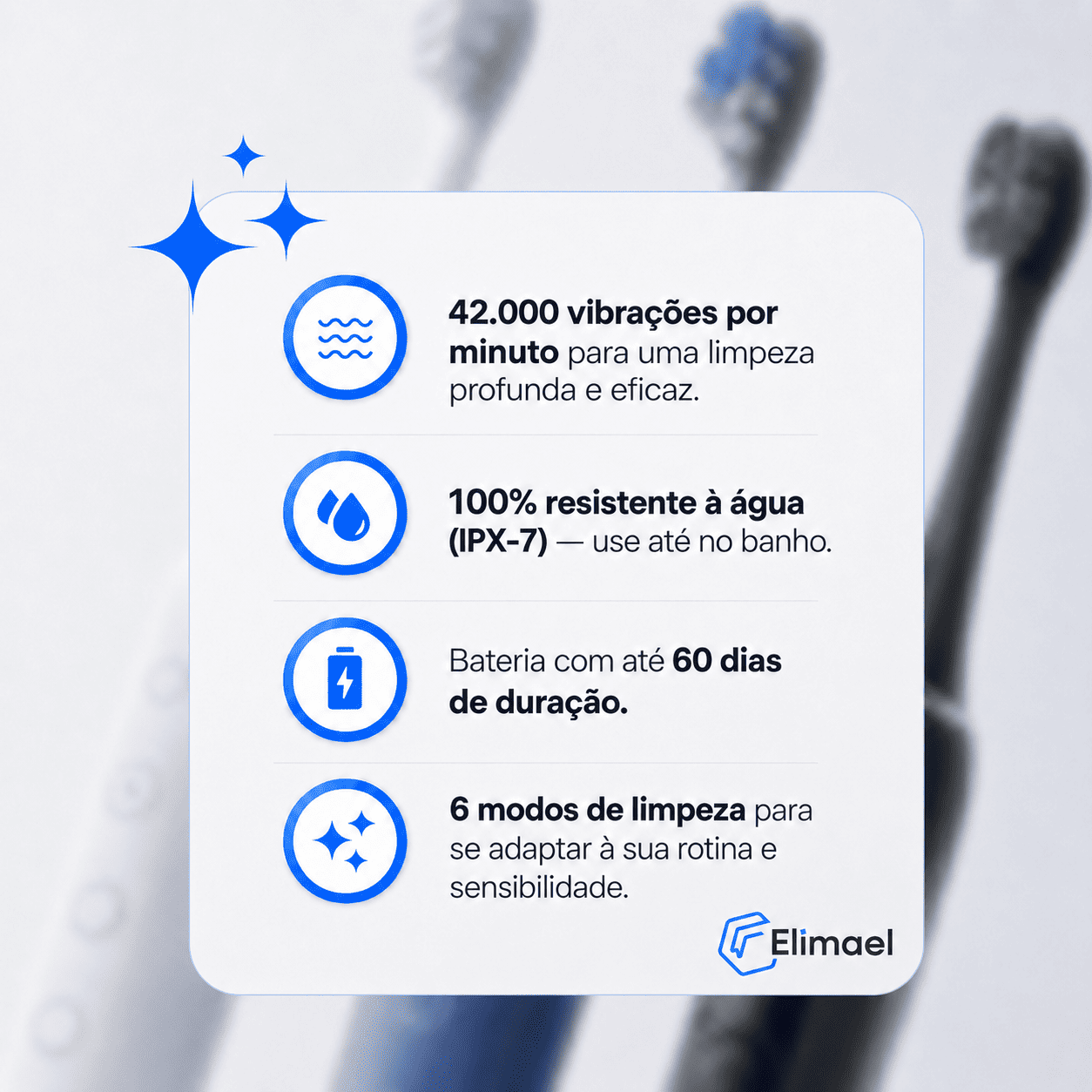 Escova de Dente Elétrica - OralSmile Pro®