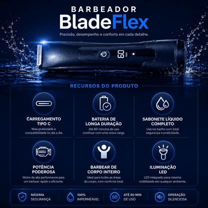 Barbeador Profissional - BladeFlex