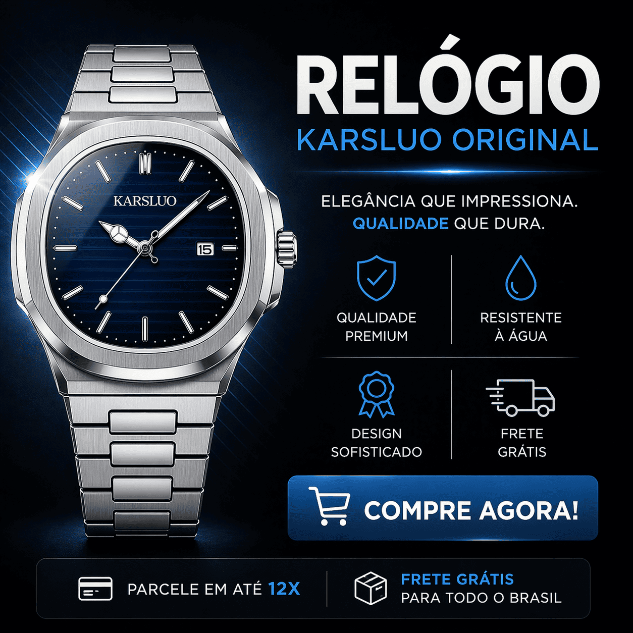 Relógio Karsluo Original