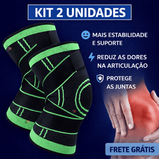 Kit 2 Joelheira de Compressão - Estabilix