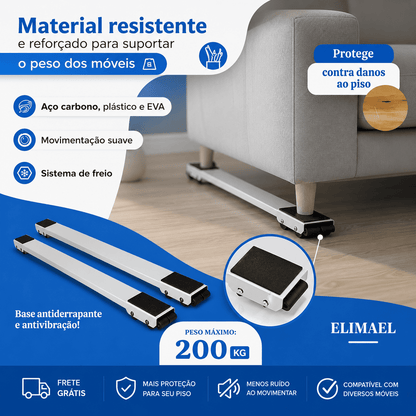 FlexBase - Suporte Para Móveis e Eletrodomésticos Pesados