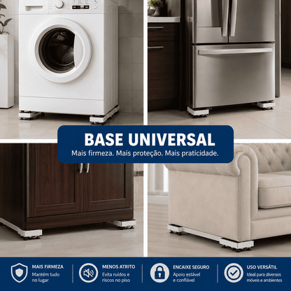 FlexBase - Suporte Para Móveis e Eletrodomésticos Pesados